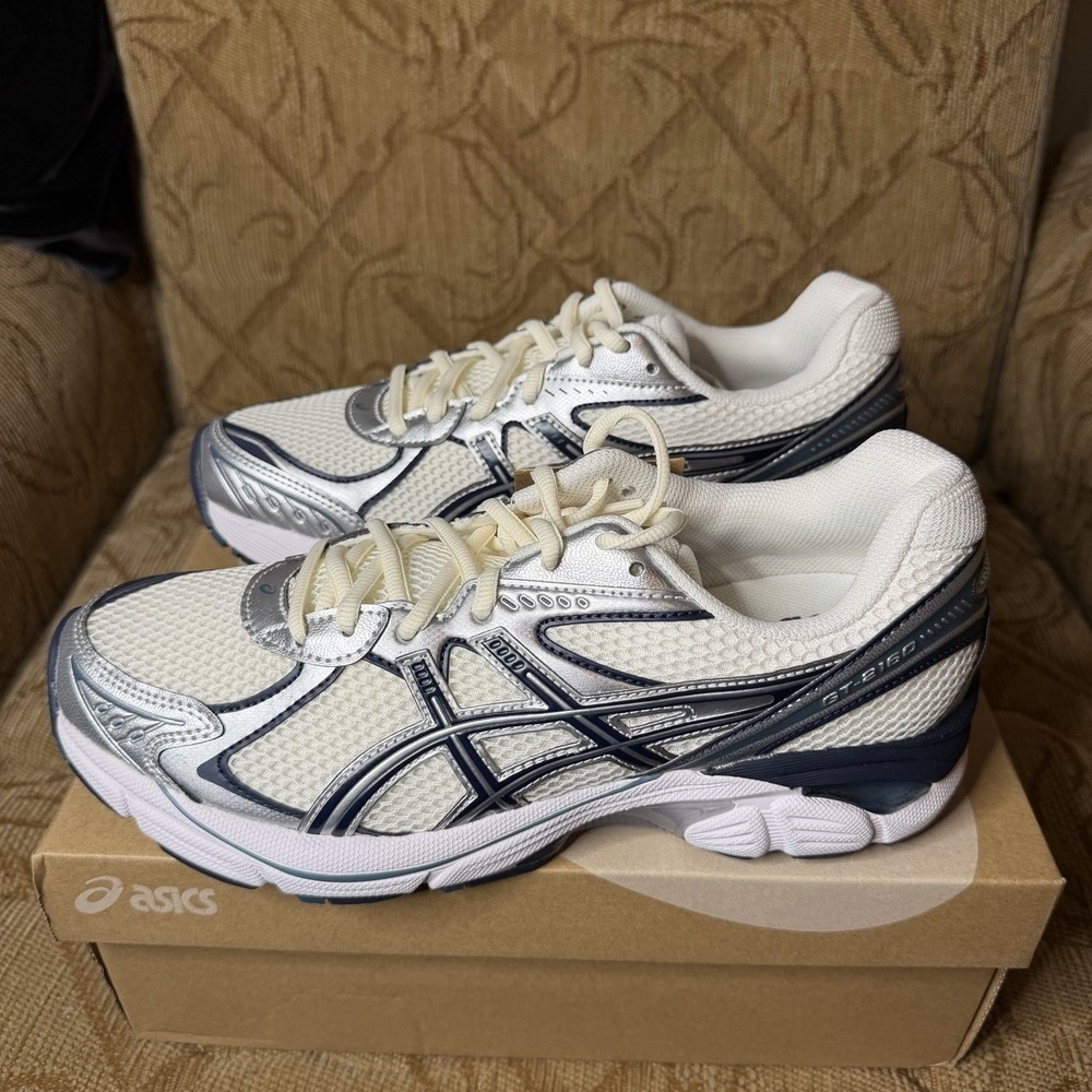 ASICS GT-2160 Cream/ Raw Indigo Size 9 BRAND NEW 1203A275-117